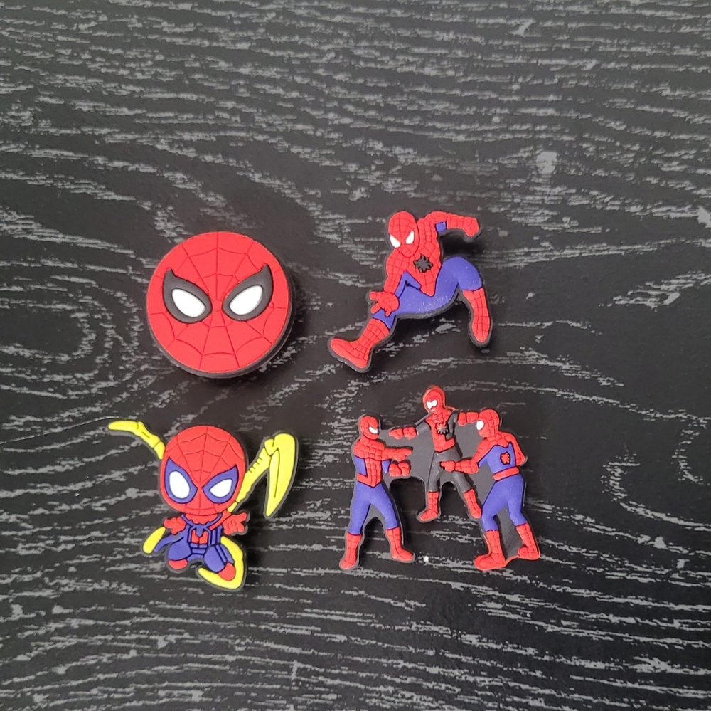 Marvel Spiderman Jibbitz Charms For Crocs
